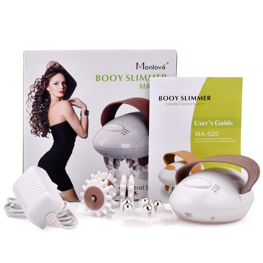 Electric Body Massager Relieve Fatigue Roller Anti-Cellulite Massaging Weight Loss Slimming Massager Facial Body Slimmer Device-1