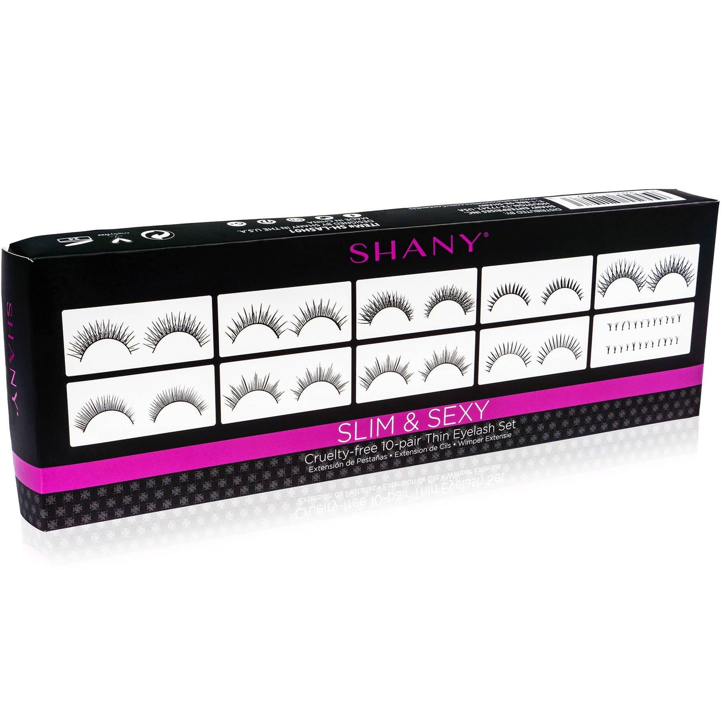 Eyelash extend - set of 10 assorted reusable eyelashes-4